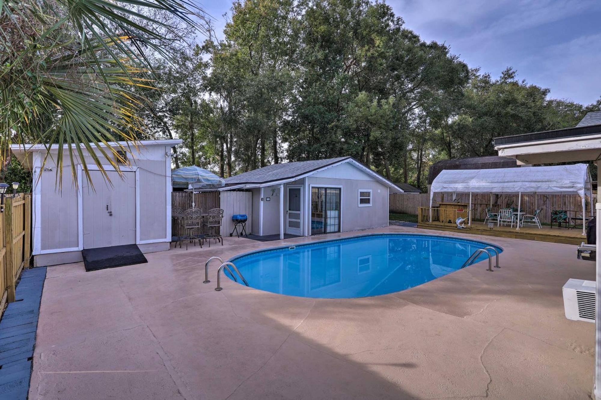 Villa Fern Park Pool House With Private Patio And Fire Pit! Orlando Exterior foto
